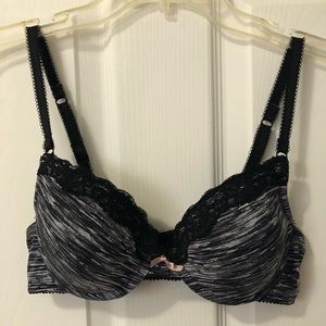 Ralph Lauren black and white bra